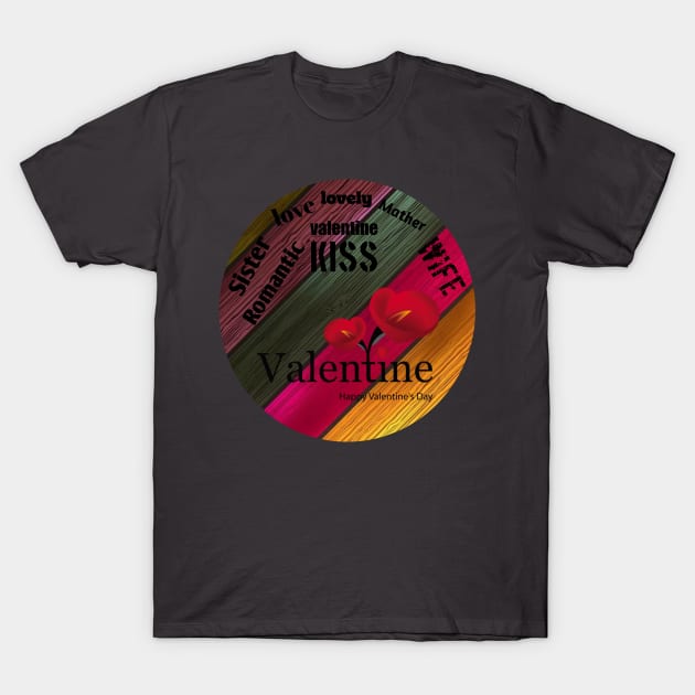 Valentine's day T-Shirt by Younis design 